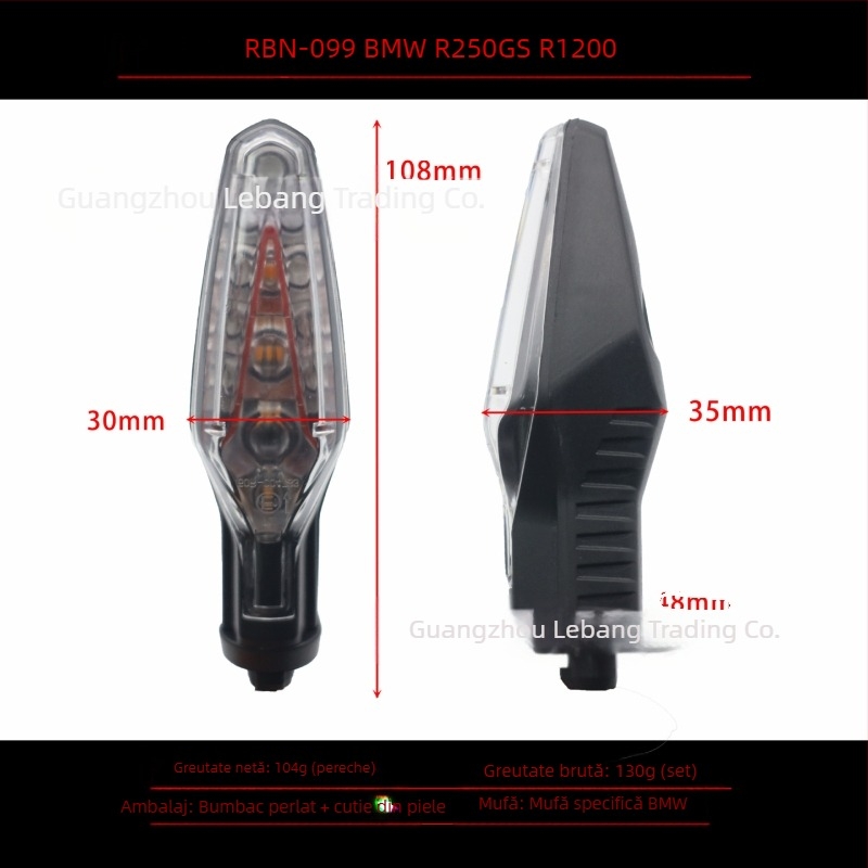 Lampă LED de semnalizare pentru BMW S1000RR/XR/R1300GS – accesorii de modificare pentru motocicletă