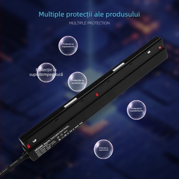 Sursă magnetică certificat U, 20 canale, 48V tensiune constantă pentru iluminare pe șine, bandă ultrauțină, fără lampă principală