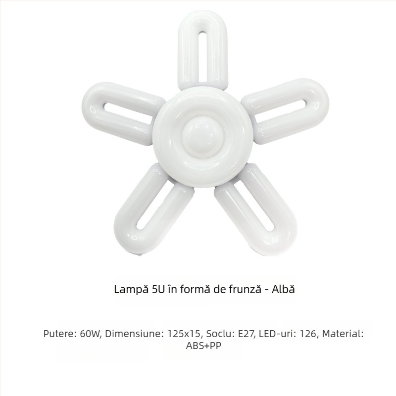 Lampă LED economizoare de energie, bază E27, sferică, pentru uz casnic, 60W, lumină albă 6500K, clasa de eficiență energetică 1