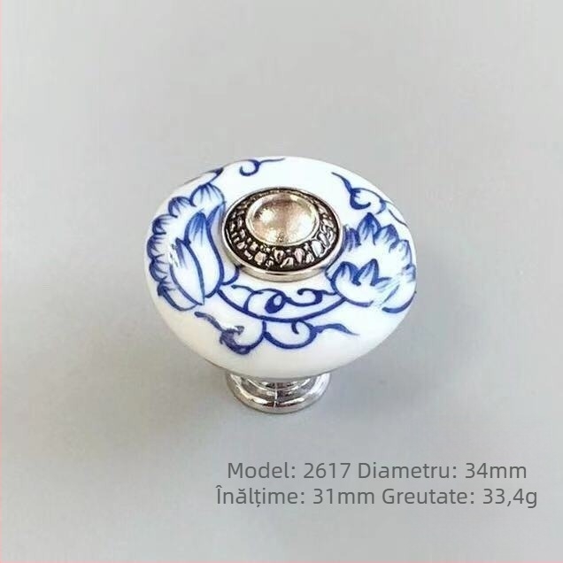 Mânere ceramice pentru dulapuri și sertare – accesorii pentru mobilier
