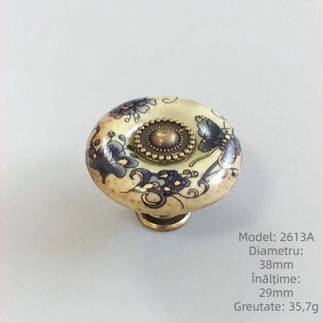 Mânere ceramice pentru dulapuri și sertare – accesorii pentru mobilier