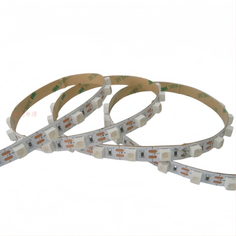 Bandă LED flexibilă pentru iluminat perete, cu LED-uri 6060 încorporate, linie 24V, iluminare decorativă pentru plafon, bandă de lumină moale