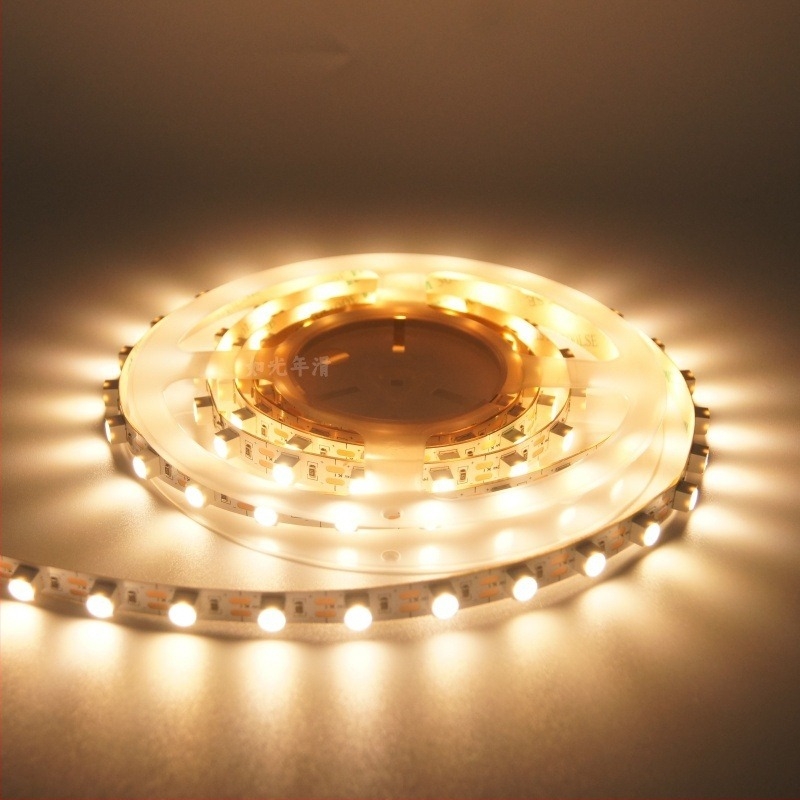 Bandă LED flexibilă pentru iluminat perete, cu LED-uri 6060 încorporate, linie 24V, iluminare decorativă pentru plafon, bandă de lumină moale