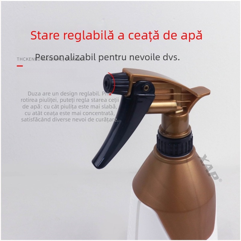 Duză cu bilă gravitațională rezistentă la acizi și baze, 360° pentru spălarea mașinii – recipient de spumă cu presiune înaltă