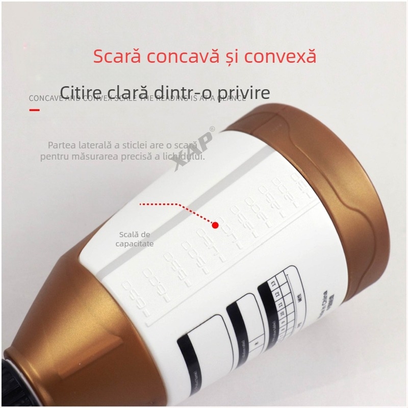 Duză cu bilă gravitațională rezistentă la acizi și baze, 360° pentru spălarea mașinii – recipient de spumă cu presiune înaltă