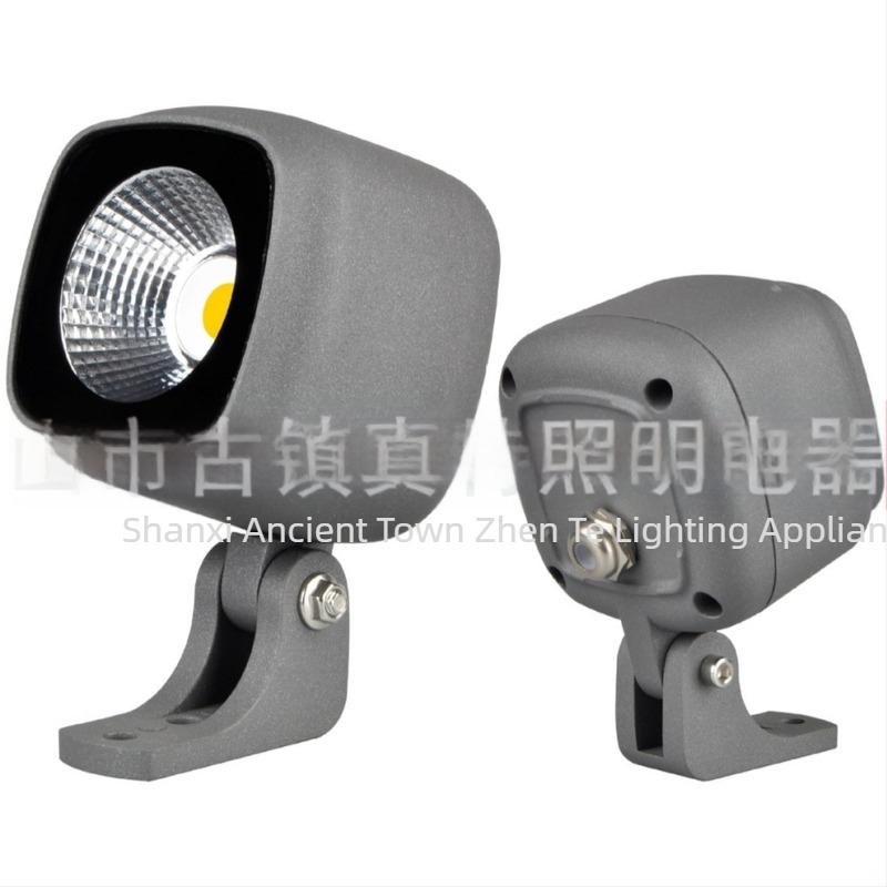 Faro LED de 9W pentru iluminat de copaci, kit de proiecție, lumină pentru trunchiul copacului și carcasă pentru spot încastrat în sol
