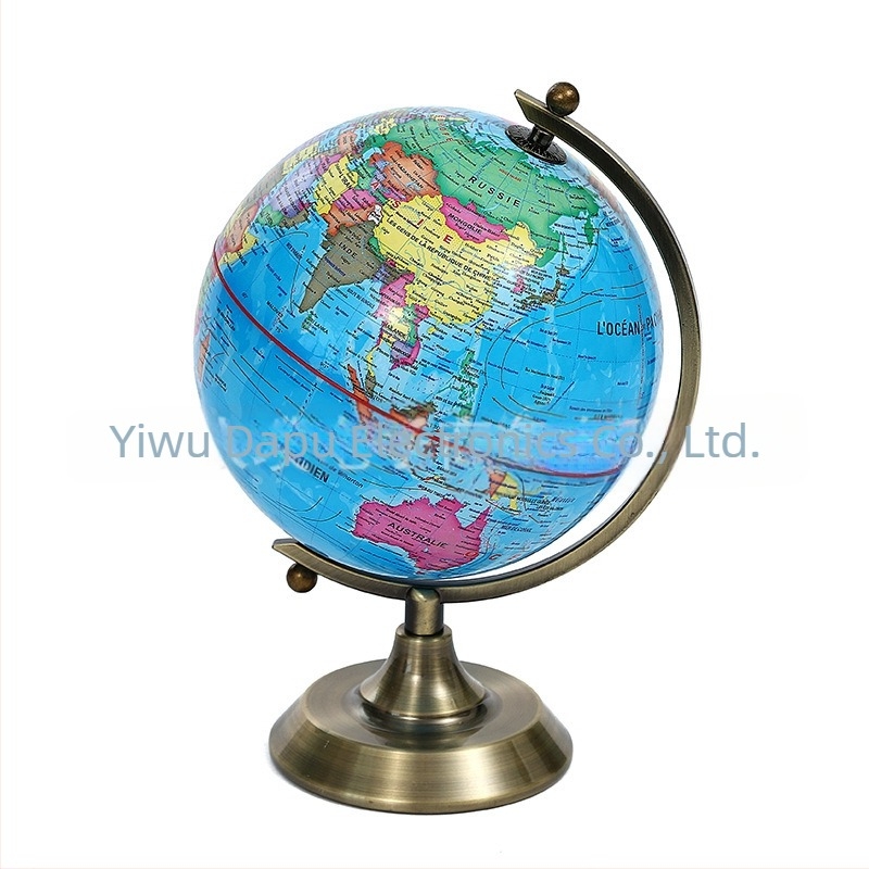 Globus educațional ABS+PVC 20 cm cu suport din aliaj 30 cm