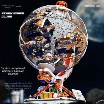 Globus Dawn, set educațional de construcții compatibil cu LEGO pentru copii