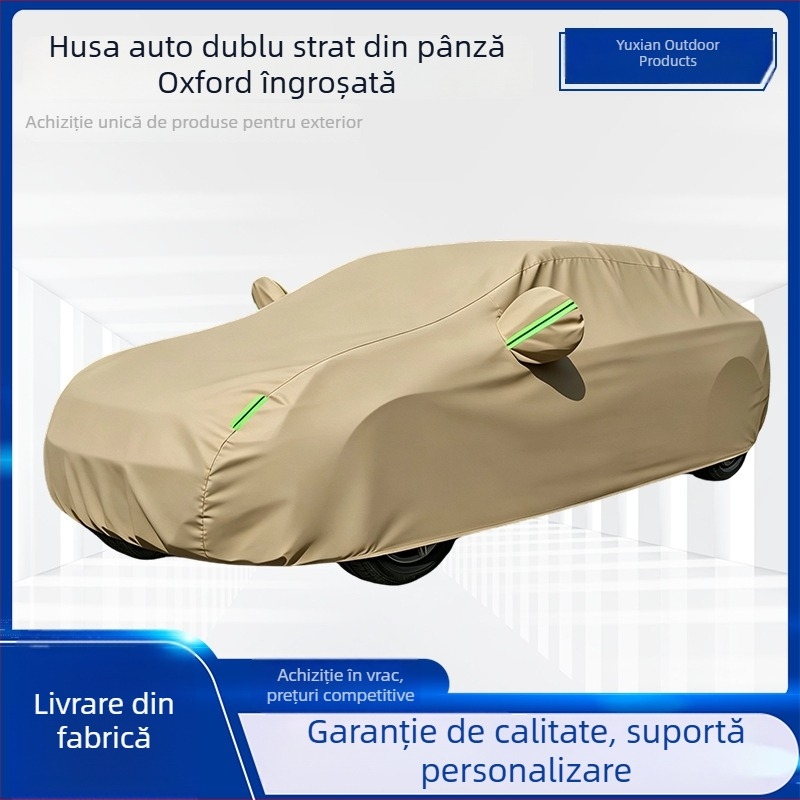 Acoperire auto universală patru anotimpuri pentru SUV și sedan – Protecție UV, izolație termică, protecție împotriva ploii și zăpezii