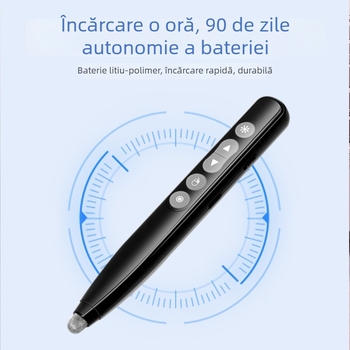 LC-168S mouse aer cu comutare PPT pentru pagini, pointer laser, stilou tactil, stilou pentru tablă electronică, stilou cu telecomandă inteligentă