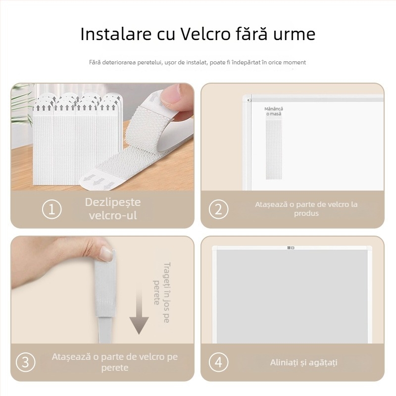 Tablă magnetică albă de 42 inch, pentru uz casnic, montată pe perete și portabilă, fără găuri pentru instalare, pentru birouri și săli de întâlniri