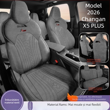 26 modele pentru Changan X5Plus: huse de scaune auto din piele întoarsă, acoperire completă, universal pentru toate anotimpurile, Rams huse pentru scaune