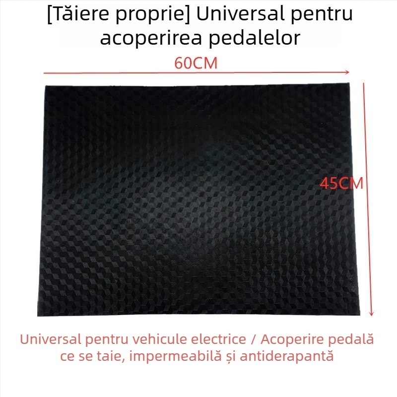 Covorașe din cauciuc universale pentru pedalele vehiculelor electrice