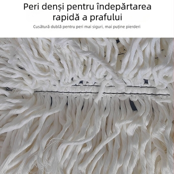 Perie telescopic din bumbac pentru îndepărtarea prafului, aplicarea cearii și lustruirea mașinii