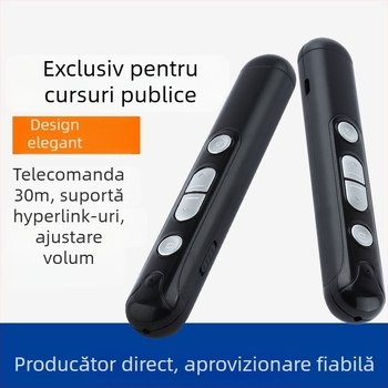 TB-19A Pix fără fir pentru schimbarea paginilor, 2.4G, PPT, Laser, Birou