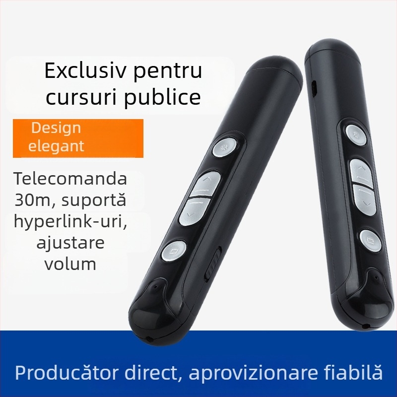 TB-19A Pix fără fir pentru schimbarea paginilor, 2.4G, PPT, Laser, Birou