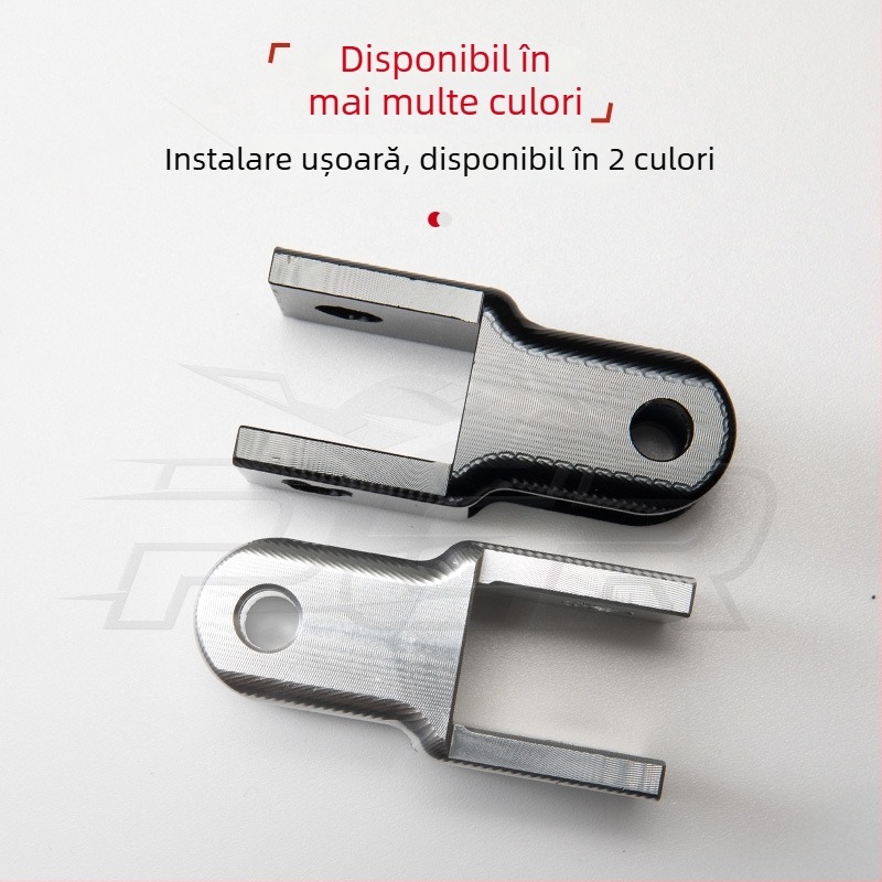 Spacers CNC din aluminiu pentru ridicarea suspensiei spate a motocicletei electrice XiaoNiu U Yadea
