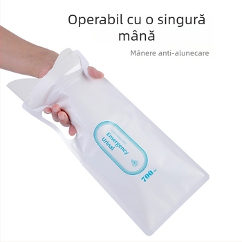 Set de 4 pungi urinare de unică folosință pentru mașină, urinal portabil pentru călătorii
