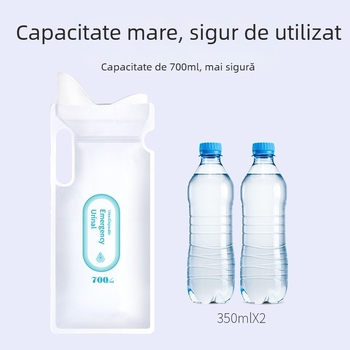 Set de 4 pungi urinare de unică folosință pentru mașină, urinal portabil pentru călătorii