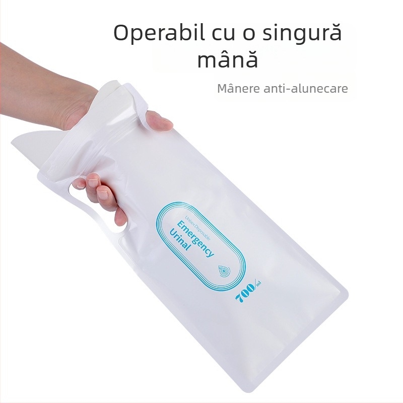 Set de 4 pungi urinare de unică folosință pentru mașină, urinal portabil pentru călătorii