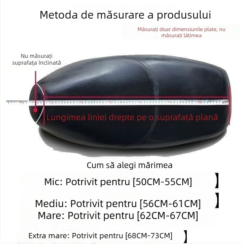 Husă pentru șa de motocicletă cu șnur antiderapant, pernă de șa respirabilă, universală pentru toate anotimpurile, țesătură cu protecție UV