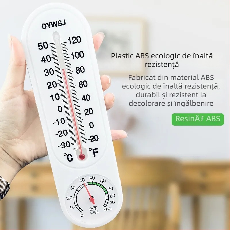 A12-15-3DY Senzor de umiditate și temperatură cu citire directă, pentru uz casnic, cu suport de agățare, pentru sere de cultură