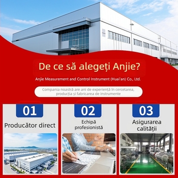 Termometru bimetalic industrial din oțel inoxidabil, rezistent la șocuri pentru conducte de cazan