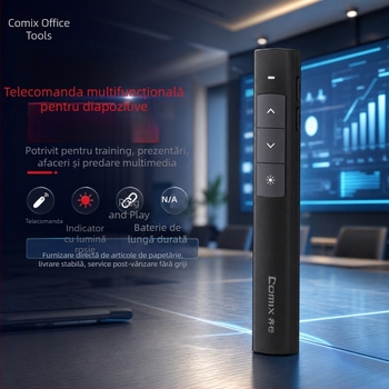 Qixin pix laser pentru schimbarea paginii B1057/1058/1059, control de la distanță, roșu, pix PPT pentru predare