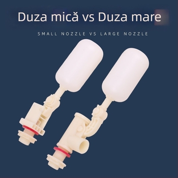 Accesorii pentru rezervor de apă cu conector de 1/2 inch, întrerupător plutitor pentru alimentare automată cu apă și recipient de dozare