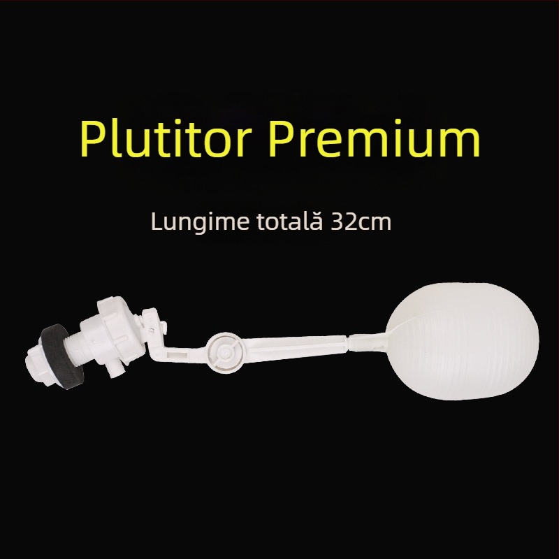 Accesorii pentru rezervor de apă cu conector de 1/2 inch, întrerupător plutitor pentru alimentare automată cu apă și recipient de dozare