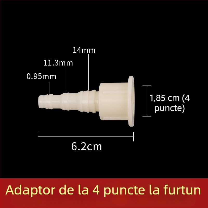 Accesorii pentru rezervor de apă cu conector de 1/2 inch, întrerupător plutitor pentru alimentare automată cu apă și recipient de dozare