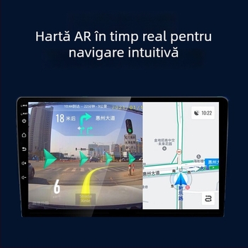 Registrator USB auto cu Android, ecran mare, navigație AR, ADAS și detector de camere de viteză