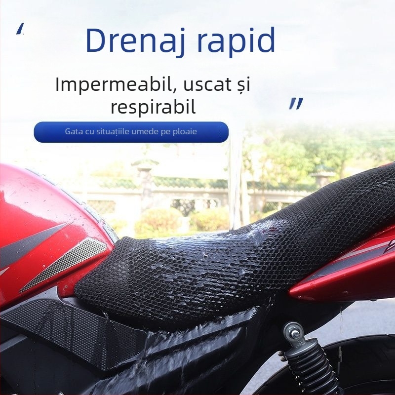 Acoperire universală pentru șa de motocicletă 125, model leopard diamant cu stele, protecție solară și respirabilitate, pentru toate sezoanele, îngroșată și respirabilă