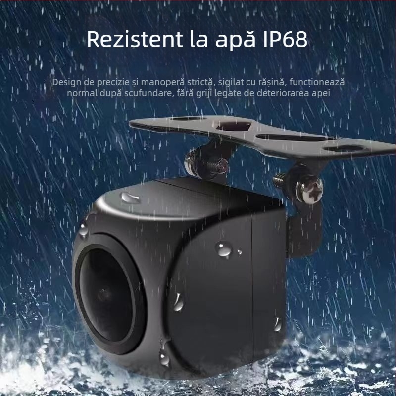 Cameră de recul universală pentru mașină, CCD, vizionare nocturnă, unghi larg, 12V