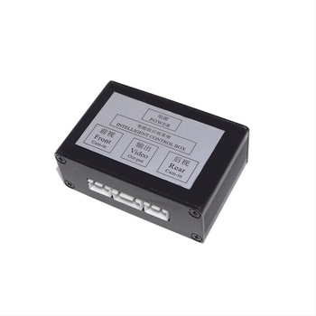 Comutator AV cu două canale pentru video și controler de sistem de vizualizare față/spate pentru camere auto
