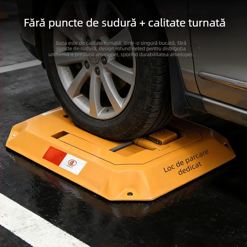Blocare de parcare octagonală pentru mașină, blocaj de sol îngroșat, rezistent la impact și presiune