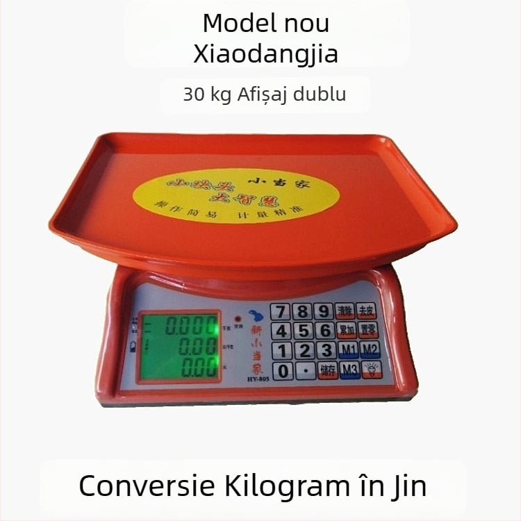 Little Master 30 kg Cântar electronic pentru bucătărie – platformă de precizie pentru fructe