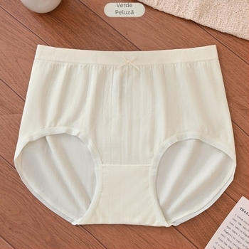 Cool Lenjerie intimă feminină fără cusături, cu strat antibacterian, respirabilă, absorbantă de umiditate, talie medie, croi simplu
