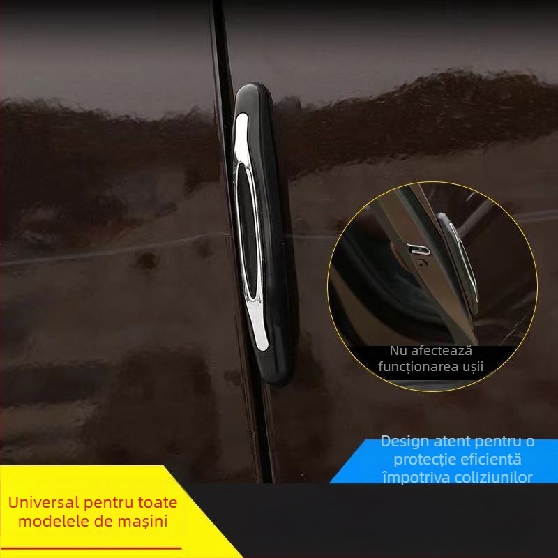 Bandă de protecție pentru marginea ușii auto, din cauciuc moale – protecție împotriva zgârieturilor