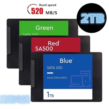 SSD SATA III de 2TB, de 2,5 inch, pentru laptopuri și desktopuri, performanță rapidă și stabilă