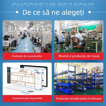 Placă de control pentru lampă de birou cu comandă vocală AI și recunoaștere vocală multilingvă