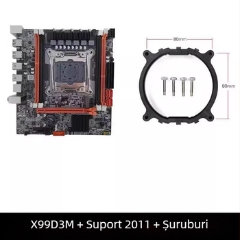 Placă de bază X99D3M 2011-3 pentru desktop cu ECC DDR3 X99 2666V3