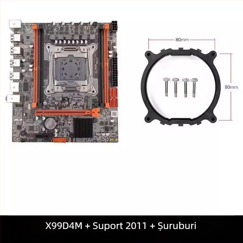 Placă de bază X99D3M 2011-3 pentru desktop cu ECC DDR3 X99 2666V3