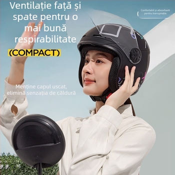 Casca universală pentru vehicule electrice pentru toamnă și iarnă – Cască de siguranță pentru e-bike/motocicletă, 3C certificată