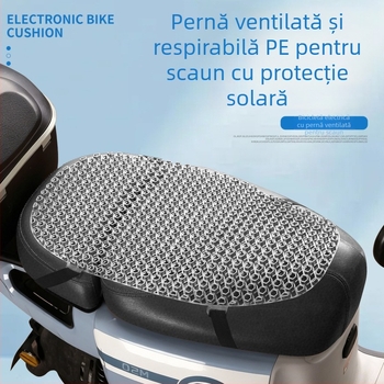 Husă universală pentru șezut pentru vehicule electrice și motociclete, toate anotimpurile, protecție solară, impermeabil, izolație termică, respirabilă
