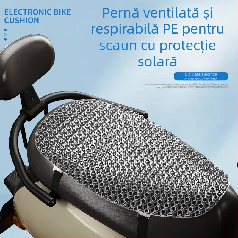 Husă universală pentru șezut pentru vehicule electrice și motociclete, toate anotimpurile, protecție solară, impermeabil, izolație termică, respirabilă