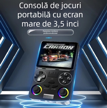 J36Ultra consolă portabilă de jocuri cu Android, Wi‑Fi, ecran de 3,5 inch, 64GB