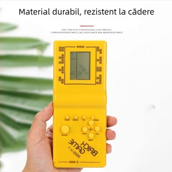 Consolă portabilă Tetris — retro, cadou în cutie pentru copii
