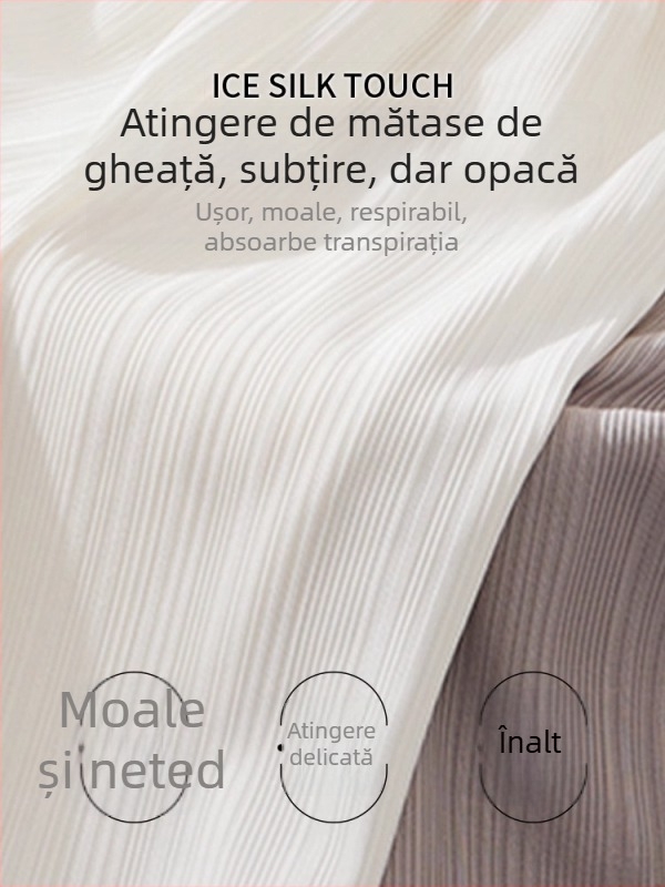 Colanți capri pentru femei, cu margine din dantelă, material ice silk, fără cusături, croială lejeră, ideal pentru vară