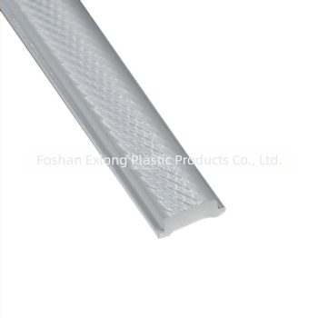 Abajur mini PMMA acrilic, reliefat, pentru iluminat de dulap, transparent, 12x13, grosime 1.2 mm